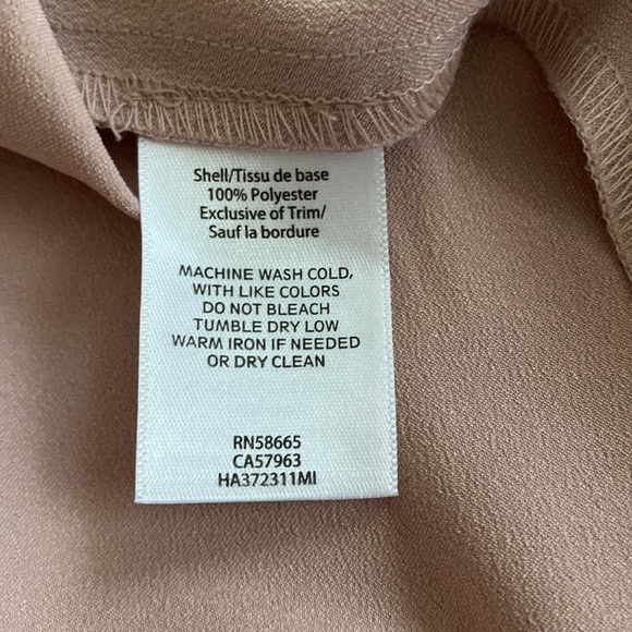 NEW Halogen Dusty Pink Bell Sleeve Shirt, Large - Picture 6 of 7